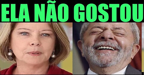 LULA DESAGRADA JORNALISTA CANTANHEDE DA GLOBO NEWS