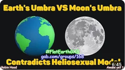 Let's Talk Flat Earth - Earth's Umbra VS Moon's Umbra Contradicts Heliosexual Model