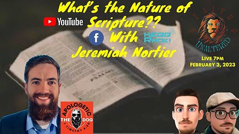 The Nature of Scripture with Jeremiah Nortier