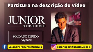 SOLDADO FERIDO - PLAYBACK | Junior | Partitura para trombone