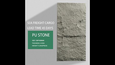 SALE!! 10 Pieces Gen Stone Pu Wall Panels