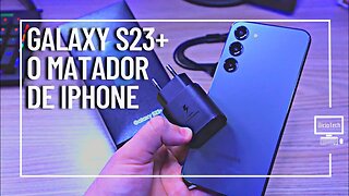 GALAXY S23+ É BOM? NOVO MATADOR DE IPHONE?💸 | Unboxing e Primeiras Impressões