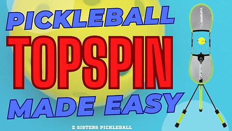 Want the Topspin Advantage? TopSpinPro Teaching Aid Will Help You!