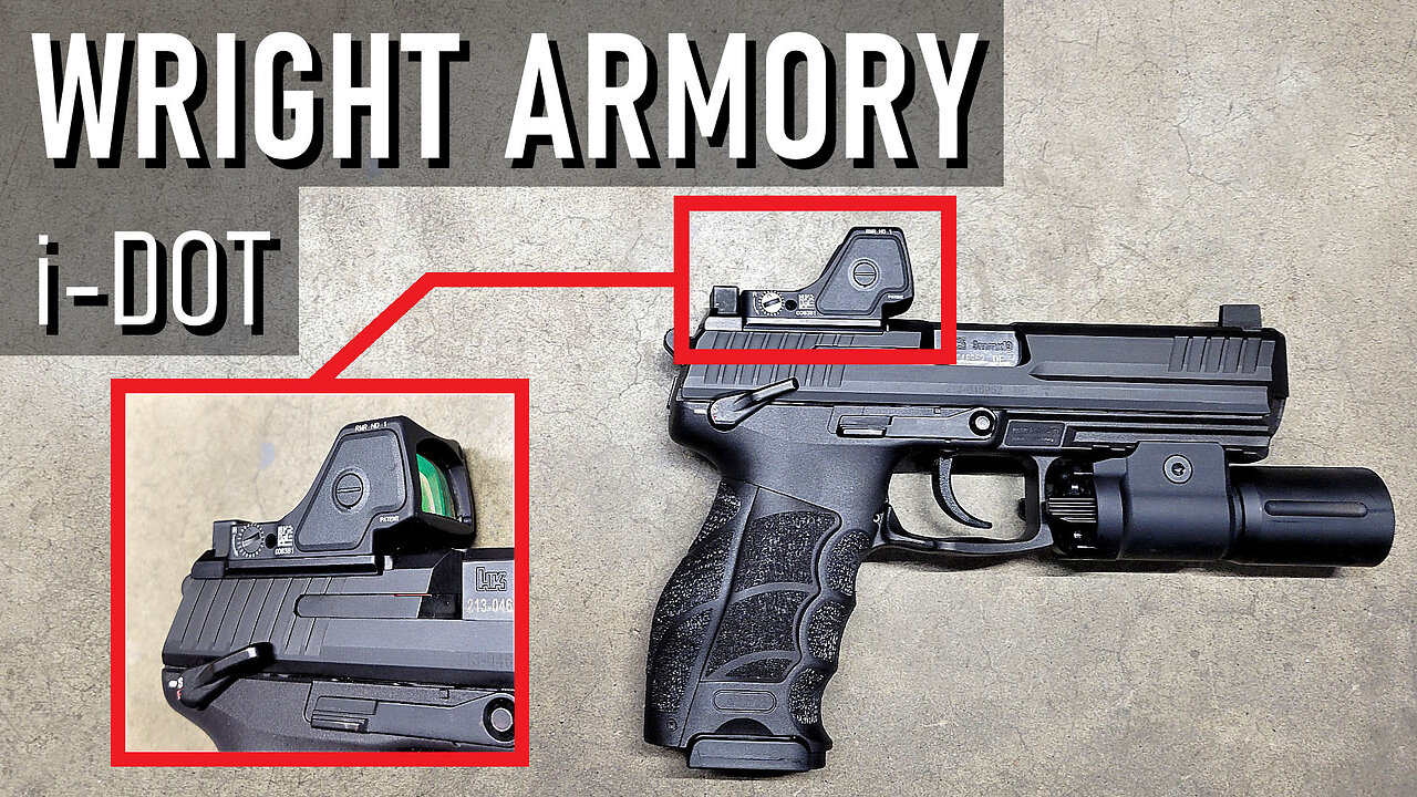 HK P30 Optic Cut - Wright Armory i-DOT Review