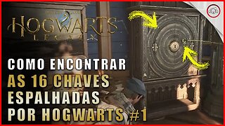 Hogwarts Legacy, Como encontrar as 16 chaves espalhadas por Hogwarts #1 | Super-Dica