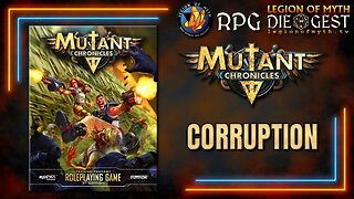MUTANT CHRONICLES 3E - Corruption