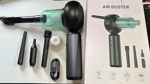 ICEELEC Compressed Air Duster Unboxing, Overview, & Comparison to Canned Air