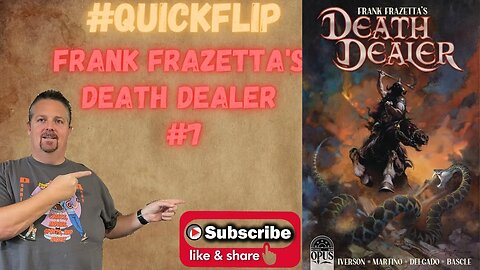 Frank Frazetta's Dawn Attack #7 Opus Comics #QuickFlip Comic Book Review Iverson,Escorza, #shorts
