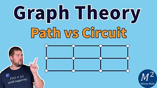 What is the difference between a Path and a Circuit? | Graph Theory Basics