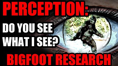 Bigfoot research: Perception