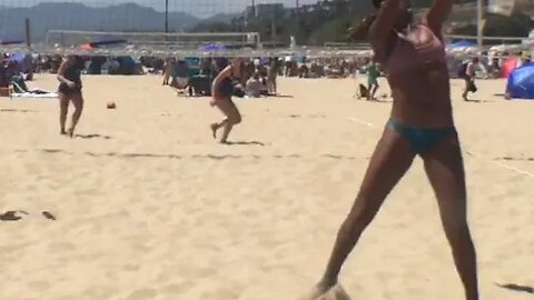 Women's Beach Volleyball Angie Jacquelyn Britney Haley 04