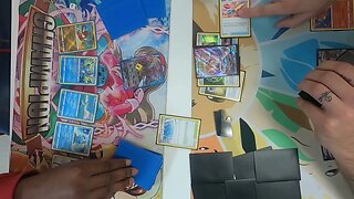 Inteleon VMAX/Radiant Eternatus vs Mew VMAX at @pocketsloths7162 | Pokemon TCG