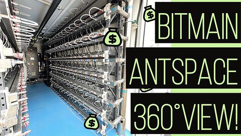 ANTSPACE by BITMAIN - 360° View by StaaS Fund - Full Turnkey Liquid Cooling Bitcoin Mining Solution!