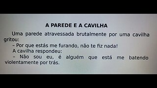 A parede e a Cavilha