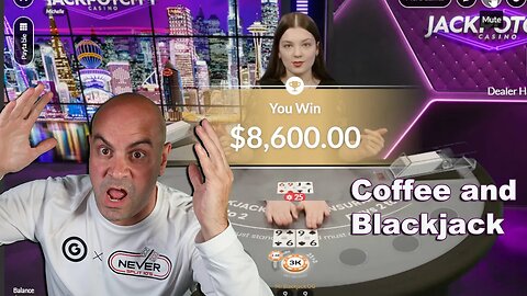 Jan 9 - $35,000 Live Coffee and Blackjack - BINK