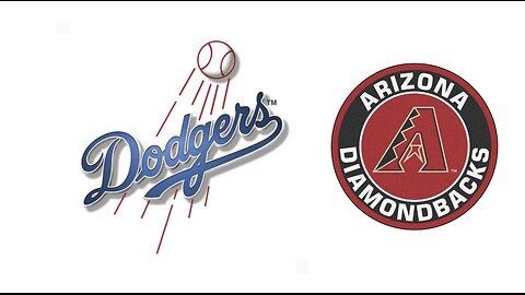Dodgers @ Diamondbacks Game 2. MLB the Show 24.