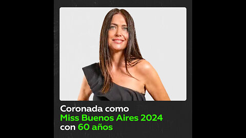 A sus 60 años, competirá por ser la nueva Miss Universo Argentina