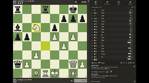 Daily Chess play - 1394 - Easy come and Easy go
