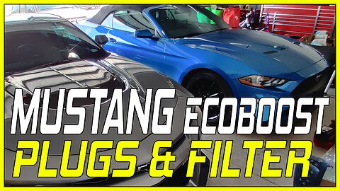 How-to Change Spark Plugs & Air Filter - 2015+ Mustang EcoBoost S550