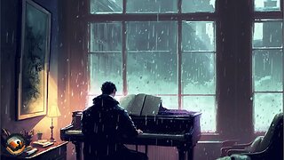 Relaxing Piano Music with Rain Sound for Sleeping or Studying, Nature relaxing sound, Relaxing Music