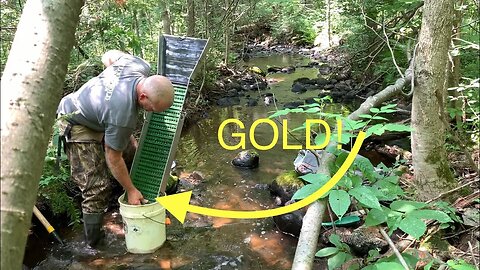 Finding GOLD in low water !