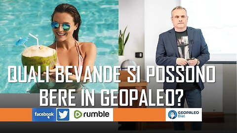 Quale bevande, oltre l' acqua, si possono bere in GeoPaleoDiet?