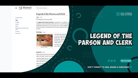 The legend of the Parson and Clerk is a story from Devon folklore. The tale revolves around a