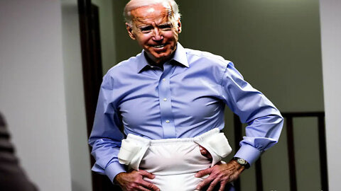 Joe Biden Continues to Look Like He Poops Himself