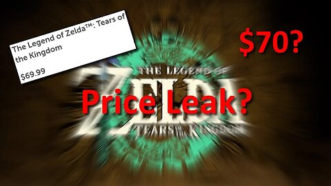 Legend of Zelda Tears of the Kingdom is $70?