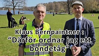 Klaus Bernpaintner: Därför ordnar jag ett bondetåg