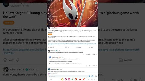 leak claims hollow knight silksong will be a masterpiece