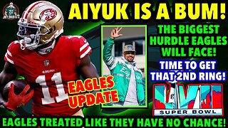 OMG! BRANDON AYIUK IS A BUM! EAGLES NEED TO JUMP THIS ONE HURDLE! THEY SAY PHILLY CANT DO IT! UPDATE