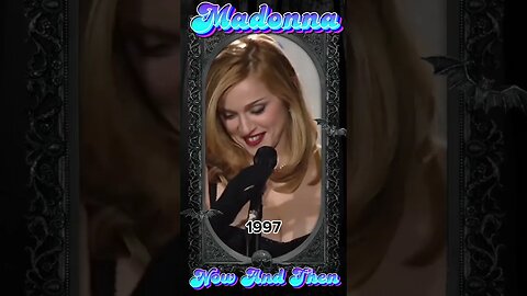 Madonna Now And Then #shorts #shortvideo #singer #madonna