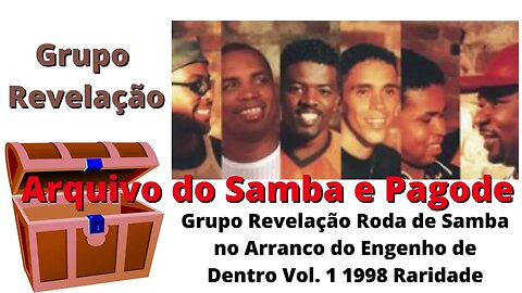 Arquivo do Samba e Pagode Grupo Revelação 1998 Engenho de Dentro versão ao vivo #pagode #samba
