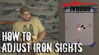 How To Adjust Iron Sights