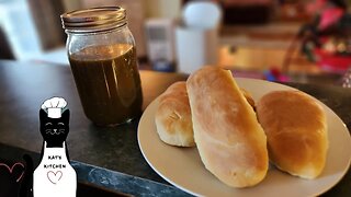 Homemade Hotdog Buns and Finishing Up Our Homemade Hot Sauce.