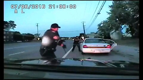 Insane Dashcam Footage Of Police Shooting