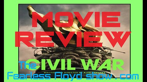 CIVIL WAR Movie Review . . .