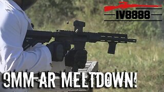 Faxon 9mm AR Meltdown!