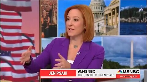 She Really Went There?! Jen Psaki Let's The Mask Slip On Morning Joe Talking About Trump's Death