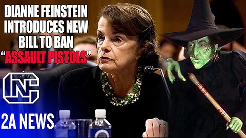 Sen Dianne Feinstein Introduces New Bill To Ban "Assault Pistols"