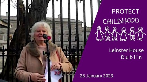 Protect Childhood , Leinster House Thu, 26 January 2023