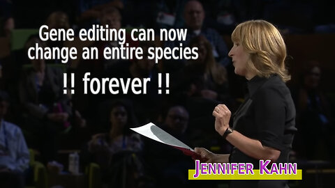 Jennifer Kahn - 2016 - Gene editing can now change an entire species !! forever !!