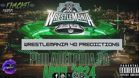 Wrestlemania 40 Predictions, AEW New Wrestlers, Monday Night Raw in Chicago and much more.