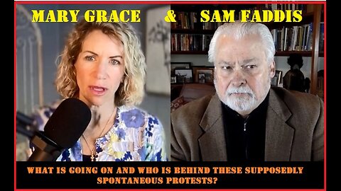 Mary Grace & Sam Faddis Update: Disturbing events involving pro Hamas