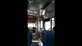 Ride on Suffolk county transit Chevrolet mini bus