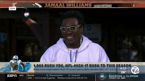 Jamaal Williams on the future of the Lions' division: 'We taking the North'