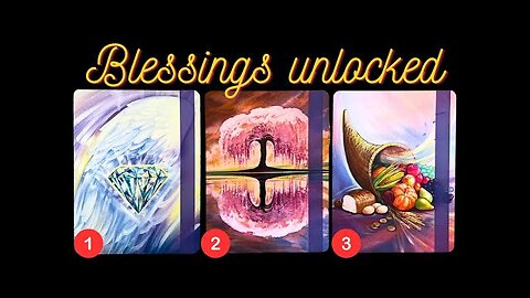Your Hard Work Just UNLOCKED These BLESSINGS & Good Karma!✨🤩💚🔑✨PICK A CARD 🃏Timeless Reading