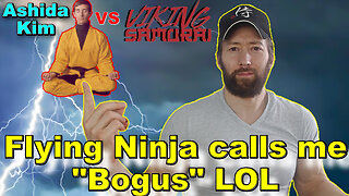 Levitating Ninja calls me Bogus, WTF!? LOL / Ashida Kim vs Viking Samurai