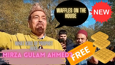 Free Waffles - Ahmediya cant respond!